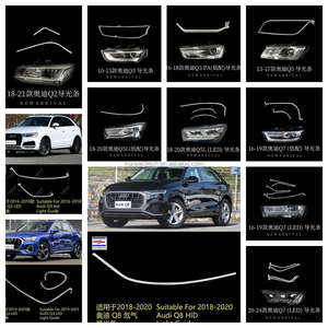 Vente en gros de nouveaux phares au xénon halogène <span class=keywords><strong>Audi</strong></span> série H4 <span class=keywords><strong>Q2</strong></span>/Q3/Q5/Q7/Q8 bande de guidage de lumière transparente pour voiture 6000k - Product Image 6