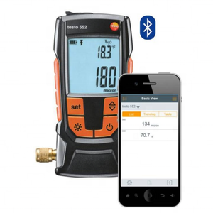 Manómetro de Vacío Digital Testo <span class=keywords><strong>552</strong></span> 100% Original / Medidor de Presión de Vacío - Product Image 2