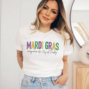 พรีเมี่ยมทีมาร์ดิกราส Unisex พร้อมการออกแบบเสือดาววิจิตรคําสนุกสุด ๆ ใน 3 สีให้เลือกสไตล์เทศกาลที่ไม่ซ้ําใคร - Product Image 2