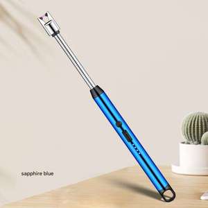 Creative Electronic Kitchen <b>Lighter</b> <b>Windproof</b> Ignition Iron Construction Multifunction Arc Pulse Stick for Candle Use - Product Image 6
