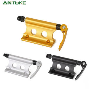 Clip de fixation rapide pour fourche de vélo, porte-bagages métallique détachable, taille unique, jaune, noir, argent, montage en surface, accessoire de cyclisme - Product Image 4