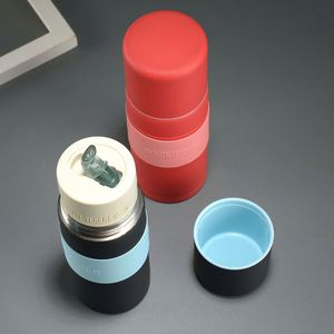 Bouteille isotherme à double paroi avec paille pour thé Yerba, personnalisable avec logo, très vendue en Amérique du Sud - Product Image 2