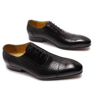 รองเท้าผู้ชายแบบสวม น้ำหนักเบา กันลื่น ระบายอากาศดี เหมาะสำหรับงานปาร์ตี้ ฤดูใบไม้ร่วง หัวแหลม - Product Image 1