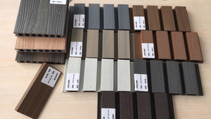 Panneau WPC extérieur, panneau mural rainuré WPC, co-extrusion PVC pour la décoration intérieure des hôtels et des maisons, revêtement PVC - Product Image 4