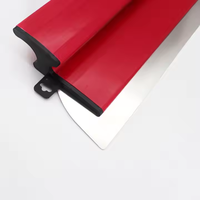 Kit de grattoirs à mastic industriels multi-spécifications en acier inoxydable avec lame flexible, lame remplaçable et manche en alliage d'aluminium pour murs