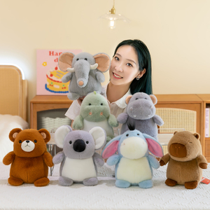 หมอนตุ๊กตาสัตว์ป่าการ์ตูนน่ารักแบบยูนิเซ็กซ์ ขายส่ง ของเล่นผ้าฝ้ายนุ่มๆ สำหรับเด็กผู้หญิง - Product Image 1