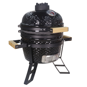 Parrilla Kamado SEB de 23.5 Pulgadas, Negra, de Carbón, <span class=keywords><strong>Asador</strong></span> de Cerámica Grande para Exteriores - Product Image 2