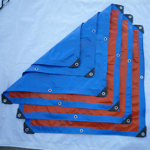 Bâche noire ultra-résistante en PE, <span class=keywords><strong>prix</strong></span> usine, personnalisable en poids et couleur, enduite imperméable, traitée anti-UV et anti-moisissure - Product Image 2