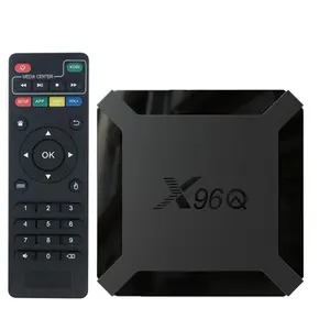2024最便宜的X96Q安卓电视盒Allwinner H313四核2gb 16gb 4k智能电视盒安卓10 1GB 8GB机顶盒媒体播放器