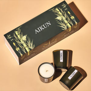 Juego de Velas Aromáticas AIKUN 3 en 1, Aroma Intenso a Frutas y Canela, para Bodas - Product Image 3