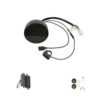 SiAECOSYS Speedometer TFT 3.6 inci, SCJ3622-A sepeda motor listrik versi satu-lin tampilan dapat disesuaikan bahan plastik