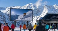 Pantalla LED P4.44 IP66 Totalmente Impermeable, Mantenimiento Frontal y Trasero, Alto Brillo, Pantalla LED Fija para Estadios