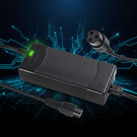 Adaptateur de batterie au lithium ignifuge dédié pour trottinette électrique et vélo d'équilibre 25.2V11A DC, protection contre les courts-circuits pour batterie au lithium ternaire 7S
