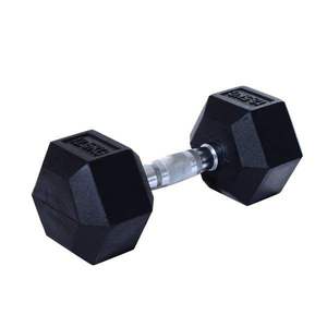 HALA-DBL-001 Set di manubri esagonali in gomma di ferro personalizzato Set di <span class=keywords><strong>vendita</strong></span> calda <span class=keywords><strong>attrezzature</strong></span> da <span class=keywords><strong>palestra</strong></span> per il sollevamento pesi PEV Fitness all'ingrosso pesi liberi - Product Image 3