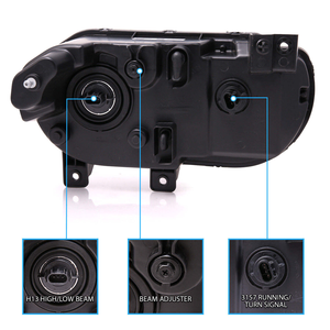 Nouveau phare avant LED OE AURON 32V 6000K 60W 6000 Lumens à faisceau bas pour Dodge Challenger 2008-2014 – Vente en gros de lampes OE - Product Image 5