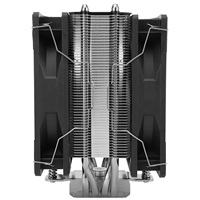 Refroidisseur de processeur Thermalright AX120 PLUS V2, hauteur 154 mm, double ventilateurs, 4 caloducs, radiateur à air AGHP pour AM5 INTEL