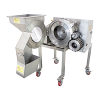 Automatisch groentesnijdsysteem voor grootschalige productie, precisie snijmachine voor gesneden fruit en groenten