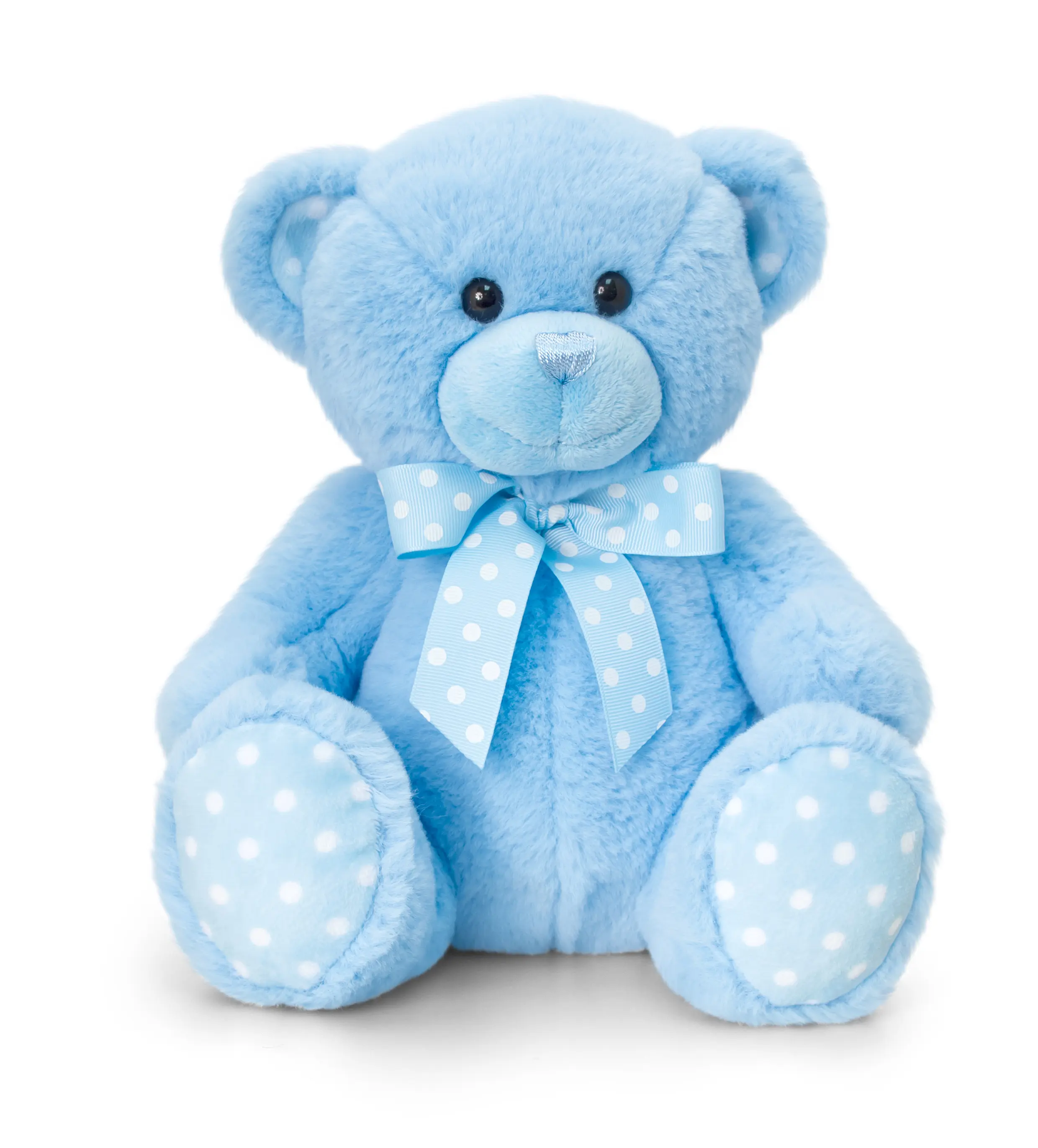 Blue Teddy Bear Customized Logo Stuffed Doll
