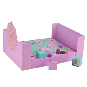 Custom Printing Cardboard Paper Beauty Cosmetic Colorful Simple <b>Calendar</b> Christmas Gift Packaging Box - Product Image 4