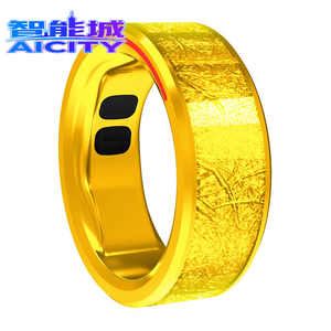 Black <b>Silver</b> Smart Health Ring Sleep Monitor Blood Oxygen Heart Rate Calorie Temperature Fitness Tracker Alarm <b>Clock</b> Lighting Sm - Product Image 3