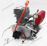 Kit mesin motor bensin Petrol ZEDA100 model 80cc/100cc 2 tak YD100, paket DIY