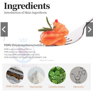 Sérum hydratant à l'<span class=keywords><strong>acide</strong></span> <span class=keywords><strong>hyaluronique</strong></span> pour la peau, solution de sérum ADN PDRN coréen pour le soin de la peau - Product Image 2
