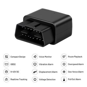 Micodus MV33G Plug and Play Localizador de vehículos Antirrobo 4G Obd2 Dispositivo de seguimiento Mini Gps Car Tracker Obd Ii - Product Image 2