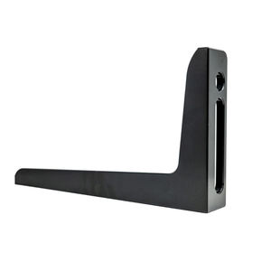 SteelMax GPPH 450x250mm gâche à gauche carrée, épaisseur 15mm, trous 28mm - Product Image 2