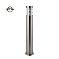 Barrière de circulation LED de haute qualité en acier inoxydable pour extérieur, éclairage de jardin, décoration de lampadaire PC