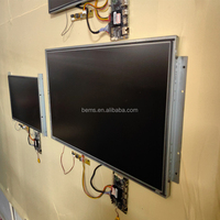 Pantalla LED LCD de marco abierto Skd, pantalla táctil IPS integrada, compatible con Android, Windows, altavoz, placa base de alimentación, Monitor de señalización Digital