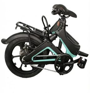 Bicicleta plegable de aleación de magnesio con batería de litio de 36V 8.7AH, bicicleta eléctrica deportiva plegable de 16 pulgadas. - Product Image 3