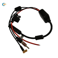 Kontec Autoradio FM DAB + Amplificateur de signal numérique avec installation sur support d'antenne