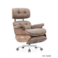 Ensemble de mobilier de bureau exécutif en cuir de qualité commerciale avec structure en bois massif pour un environnement d'entreprise haut de gamme