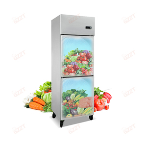 Restaurant Commercial Grand Congélateur 2 4 6 Portes Réfrigérateur vertical <span class=keywords><strong>400L</strong></span> 800L Grand Espace Réfrigérateur debout en acier inoxydable - Product Image 4