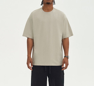 100% T-shirt in cotone biologico Premium T-Shirt con stampa T-shirt da uomo di alta qualità stile di moda personalizzato produttore di T-Shirt - Product Image 2