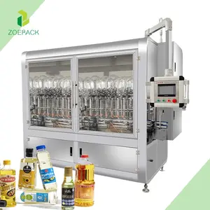 Automático Lineal Tipo PET Botella de vidrio Pistón Neutro/Cocina/Comestible/Máquina de llenado de aceite de oliva