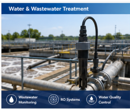 Électrode ORP Wet-Tap 2757-WT pour le traitement de l'eau, la surveillance des eaux usées et le contrôle des processus industriels - Product Image 3