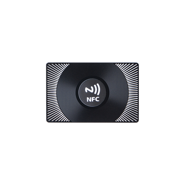 13.56MHz NFC Chip Stainless Steel Metal Card