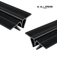 Profilé d'extrusion plastique mural, film PVC pour plafond tendu, outils pour plafond tendu en tissu, plafond tendu