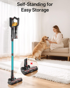 <span class=keywords><strong>Meilleur</strong></span> <span class=keywords><strong>aspirateur</strong></span> vertical sans fil multifonctionnel 500W sans balais, sur pied, portatif, <span class=keywords><strong>pour</strong></span> voiture et hôtel, avec filtre HEPA - Product Image 3