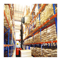 Système de rayonnage sélectif à palettes HUAWU 5 tonnes, acier Q235, 3 niveaux, pour entrepôt industriel, hw-pr33