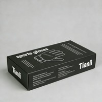 Boîte cadeau pour gants de golf personnalisée, recyclable, de haute qualité, fabriquée directement en usine, emballage de vente au détail, impression numérique, best-seller