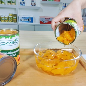 Segmentés d'<span class=keywords><strong>orange</strong></span> mandarine entiers de qualité supérieure dans du jus de poire naturel, sans sucre ajouté - Product Image 4