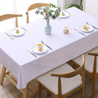 Nappe en EVA personnalisée bon marché, nappes en plastique PVC imperméables à l'huile