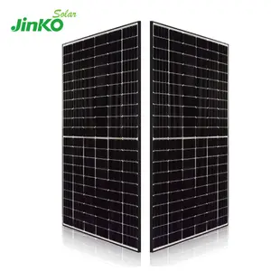 แผงโซลาร์เซลล์แบบ Half Cell N-Type ขนาด 585W 600W 610W 620W สำหรับโซลาร์เซลล์ ประสิทธิภาพ 23.22% กรอบสีเงิน/ดำ - Product Image 2
