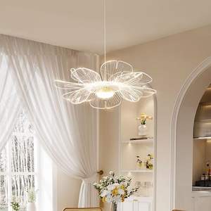 现代创意花瓣设计吊灯，适用于客厅、餐厅吊灯、卧室灯 - Product Image 3