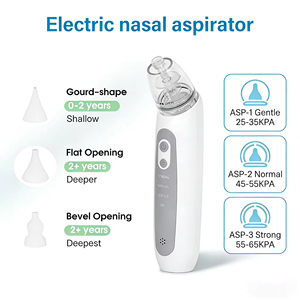 Aspirador Nasal Eléctrico Seguro con Música Integrada, Limpiador Nasal de ABS, Portátil, USB, Artículos para el Hogar - Product Image 2