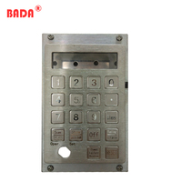 Clavier en acier inoxydable de type standard pour distributeur de carburant, vente chaude