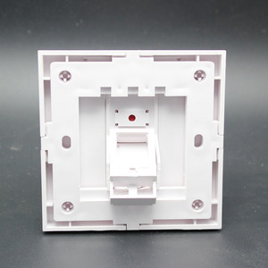 Bevel góc RJ45 kết nối mạng 2-Port faceplate tường Ổ cắm ổ cắm gắn bảng điều khiển 86 loại RJ11 điện thoại ổ cắm faceplate - Product Image 5