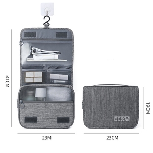 Free Sample Custom Logo Wholesale Wet &amp; Dry Wash <strong>Bags</strong> Cosmetic Organizer Travel <strong>Toiletry</strong> <strong>Bag</strong> Hanging Bathroom